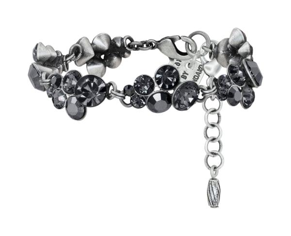 Schwarz - Petit Glamour - Armband von Konplott
